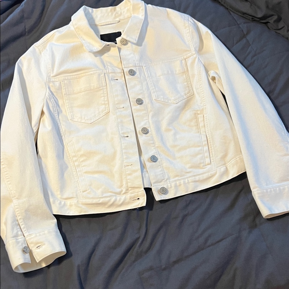 White Denim Jacket